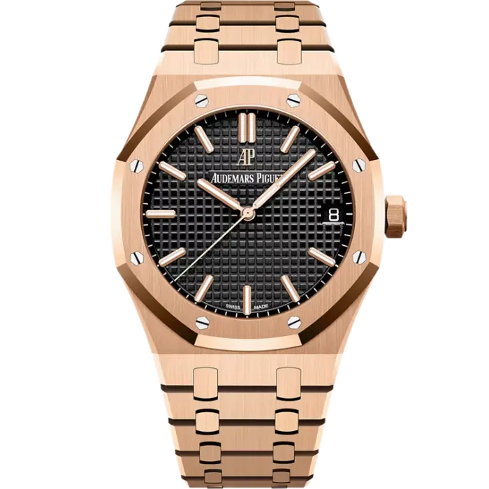 AP Royal Oak Rose Gold Black Product