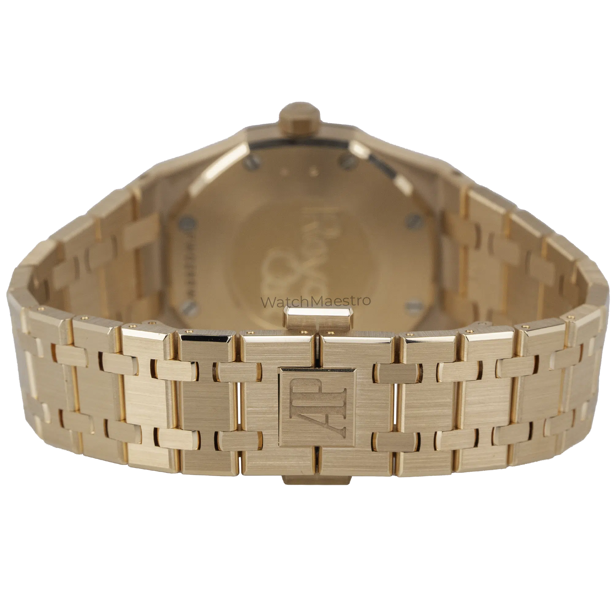 AP Royal Oak Rose Gold Blue Dial Diamond Bezel (5)