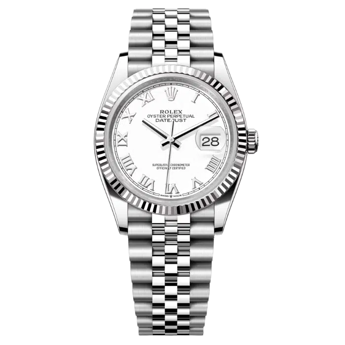 Rolex Datejust 36 White Roman Product