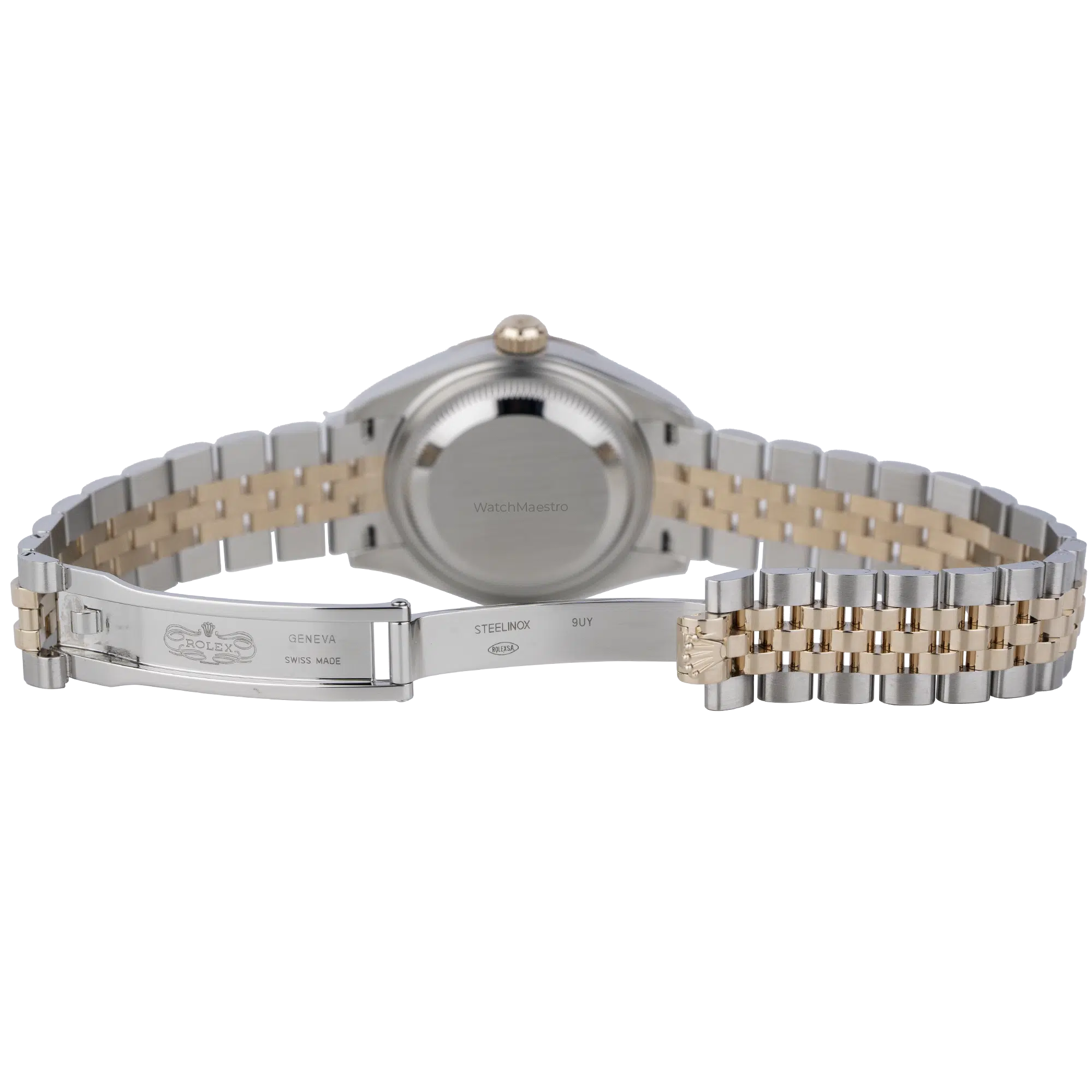 Rolex Datejust 28mm Green Diamond Two Tone (9)