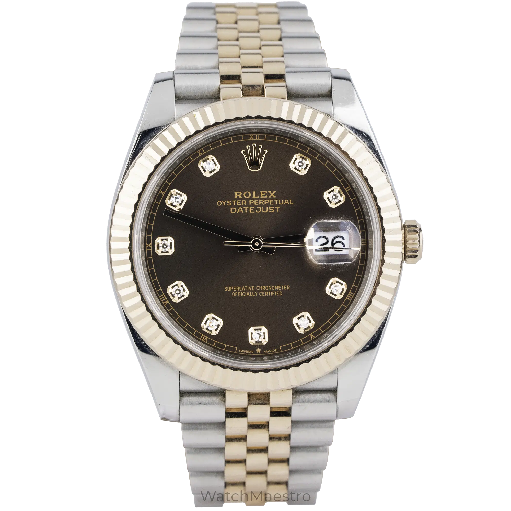 Rolex Datejust 41 Chocolate Diamond Everose (1)