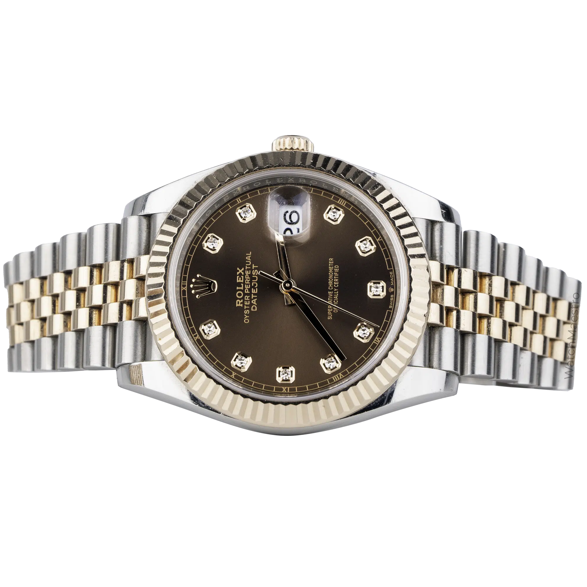 Rolex Datejust 41 Chocolate Diamond Everose (2)