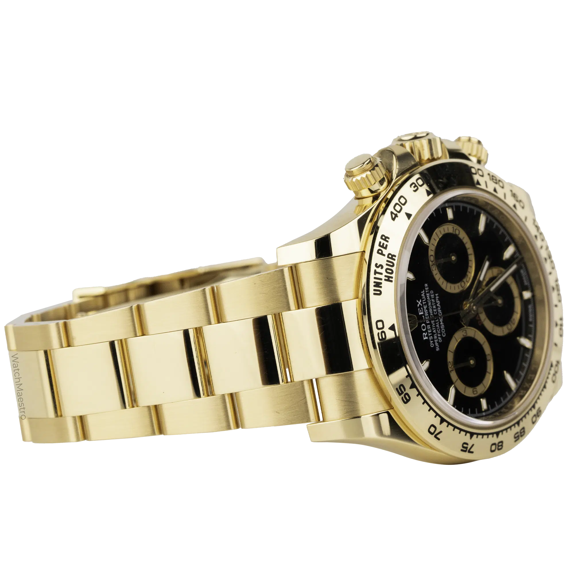 Rolex Daytona Yellow Gold Black Dial (4)