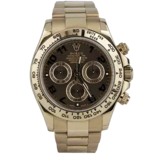 Rolex Daytona Rose Gold Choco Arabic (1)
