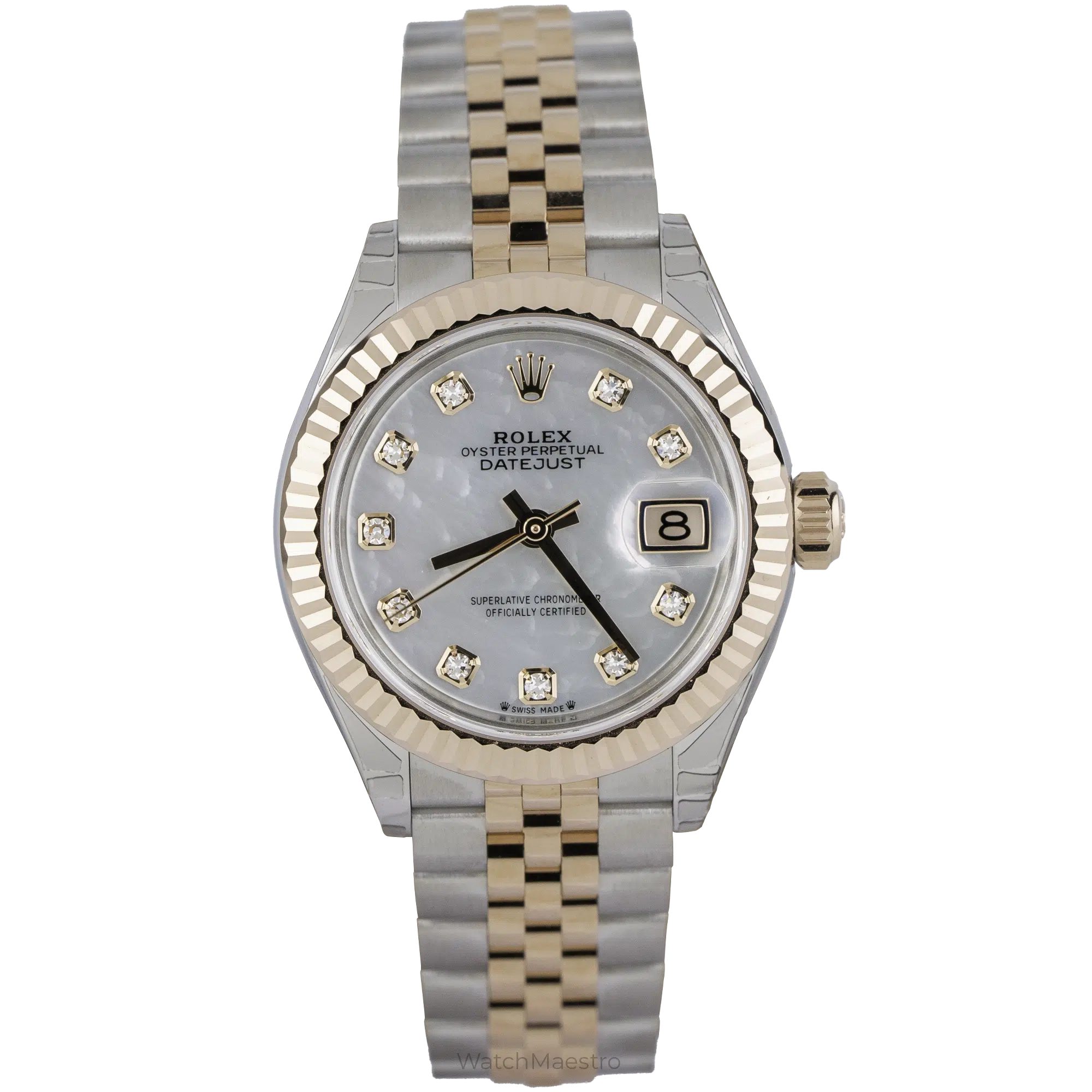 Rolex Datejust 28mm RG MOP Jubilee (1)