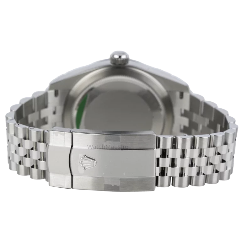 ساعة رولكس سكاي دويلر ذات المينا السوداء جوبيلي (5)