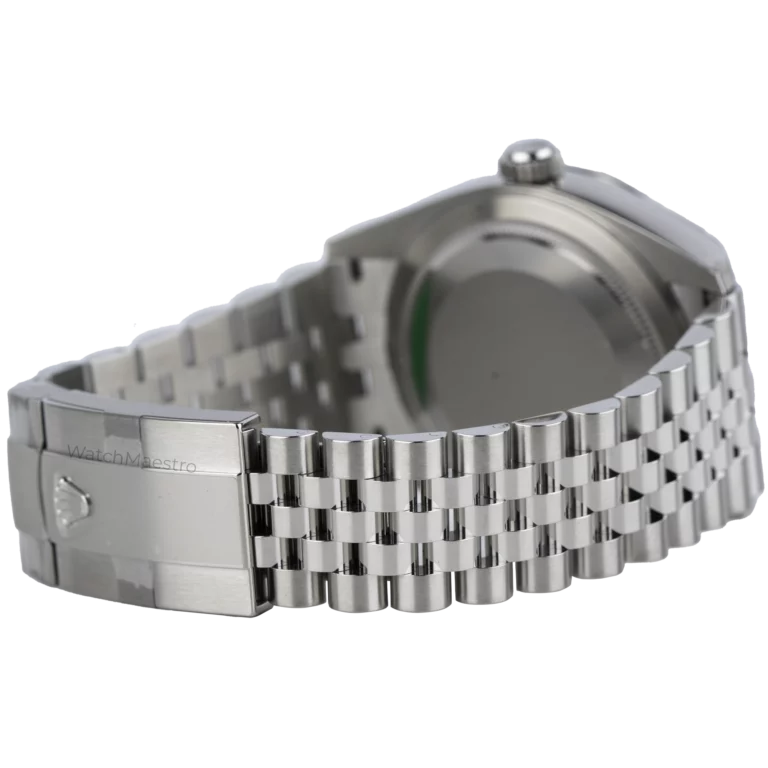 ساعة رولكس سكاي دويلر ذات المينا السوداء جوبيلي (7)