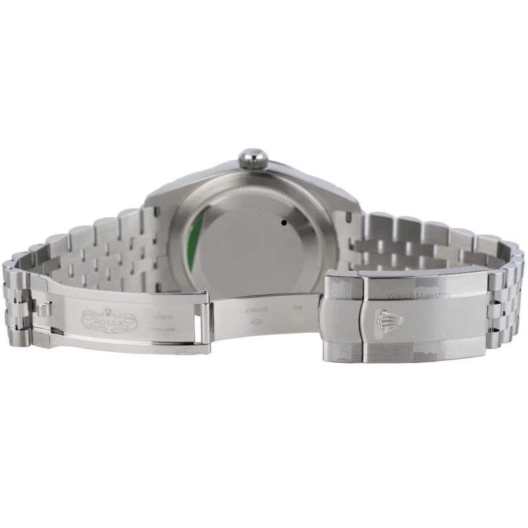 ساعة رولكس سكاي دويلر ذات المينا السوداء جوبيلي (9)