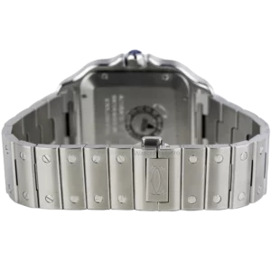 Cartier Santos Steel Blue Dial (5)