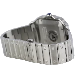 Cartier Santos Steel Blue Dial (6)