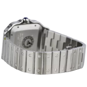 Cartier Santos Steel Blue Dial (7)