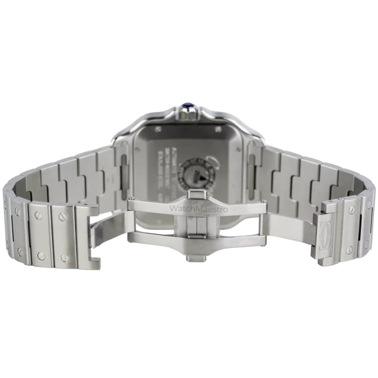 Cartier Santos Steel Blue Dial (8)