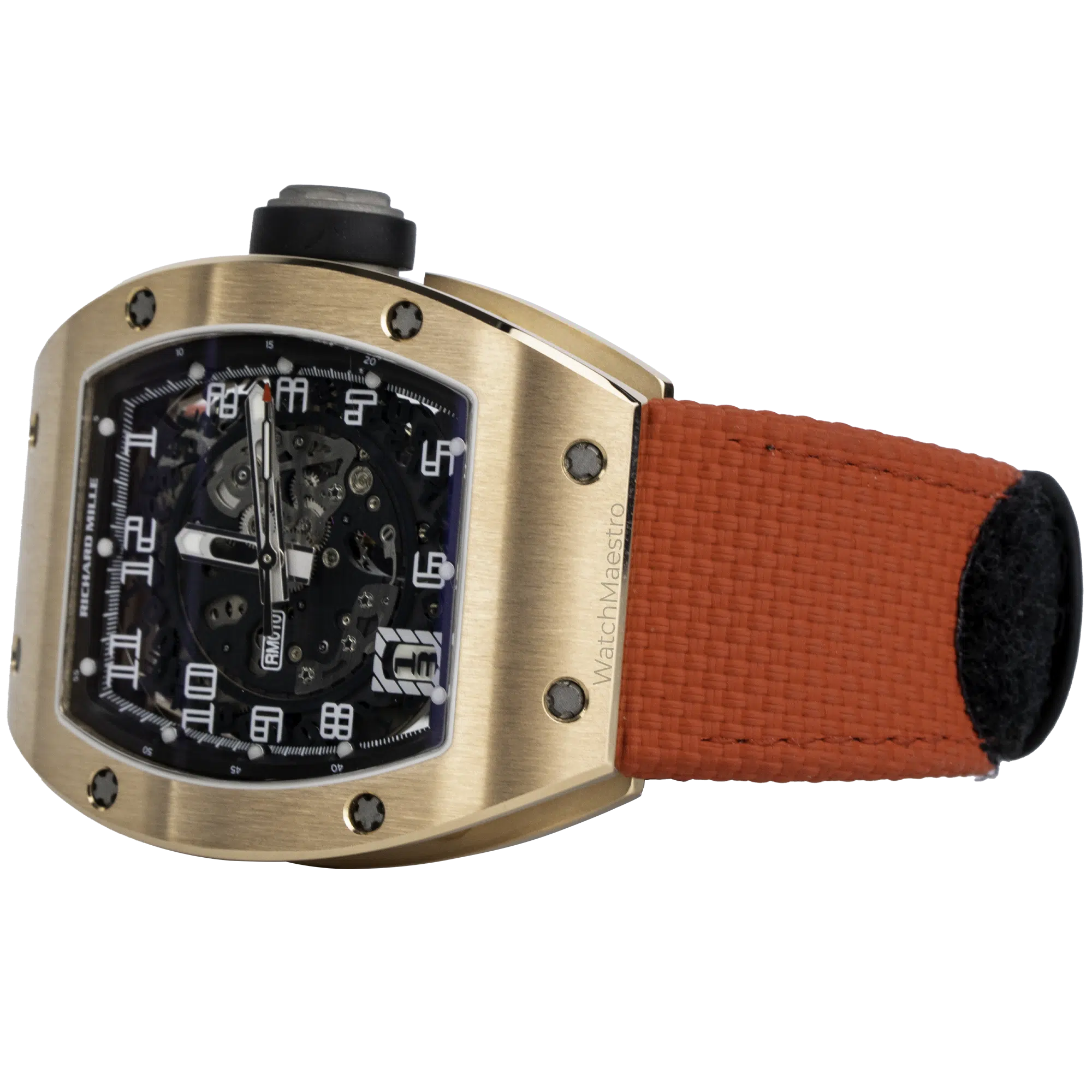 Richard Mille RM010 Rose Gold Red Strap (3)