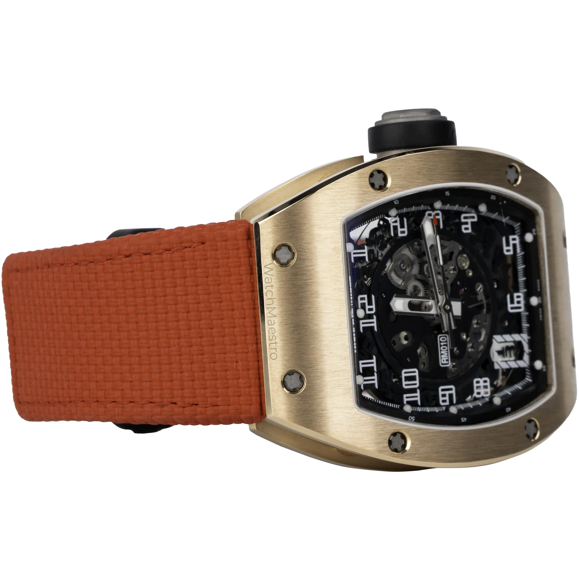 Richard Mille RM010 Rose Gold Red Strap (4)