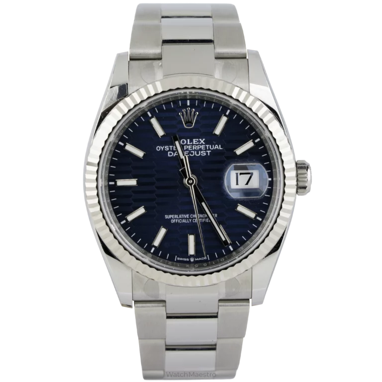 Rolex Datejust 36 Blue Motif (1)