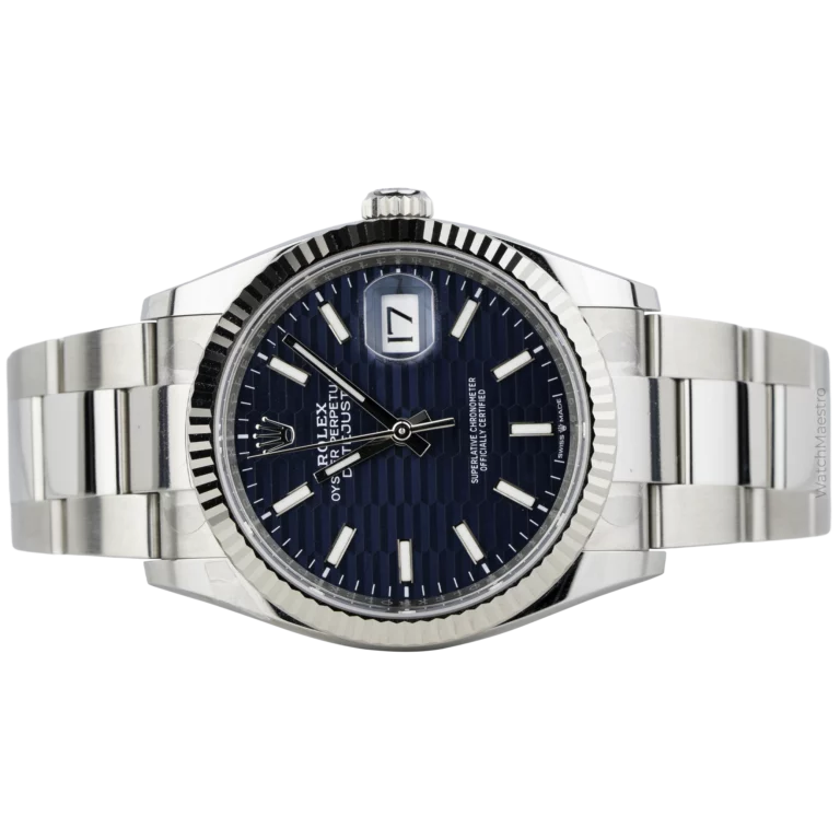 Rolex Datejust 36 Blue Motif (2)