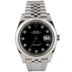Rolex Datejust 41 Black Diamond Jubilee Fluted (1)