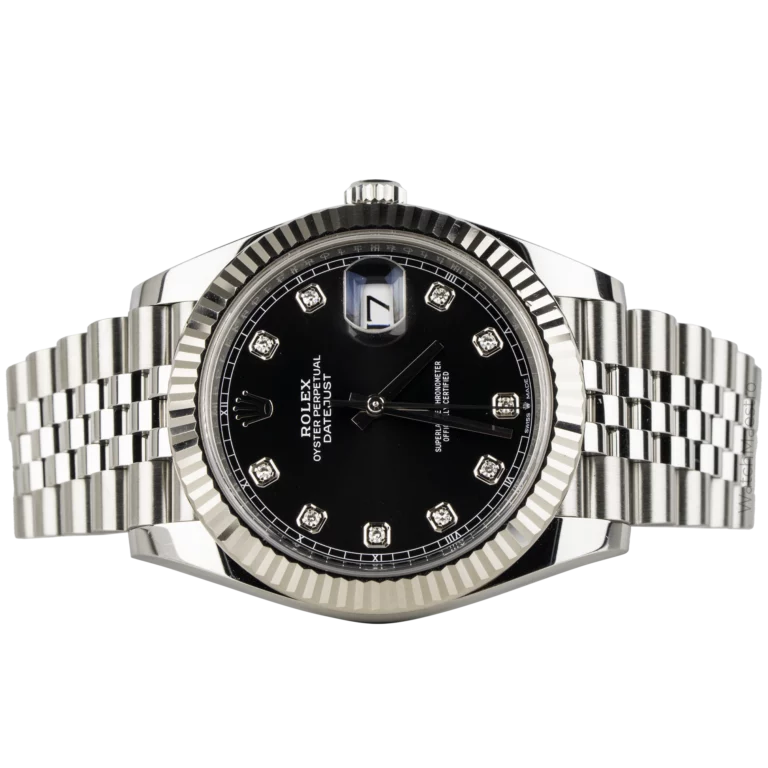 Rolex Datejust 41 Black Diamond Jubilee Fluted (2)