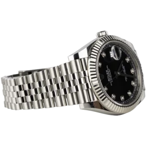 Rolex Datejust 41 Black Diamond Jubilee Fluted (4)