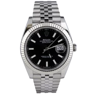 رولكس ديت جست 41 بلاك جوبيلي فلوتد 2025 جديدة (1)