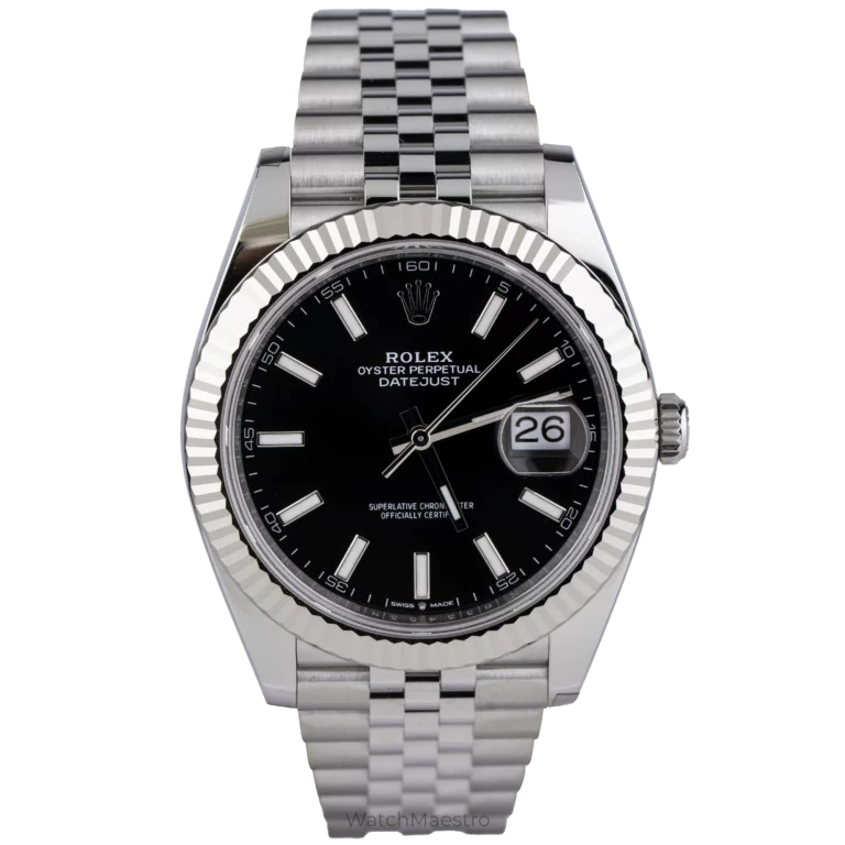 رولكس ديت جست 41 بلاك جوبيلي فلوتد 2025 جديدة (1)