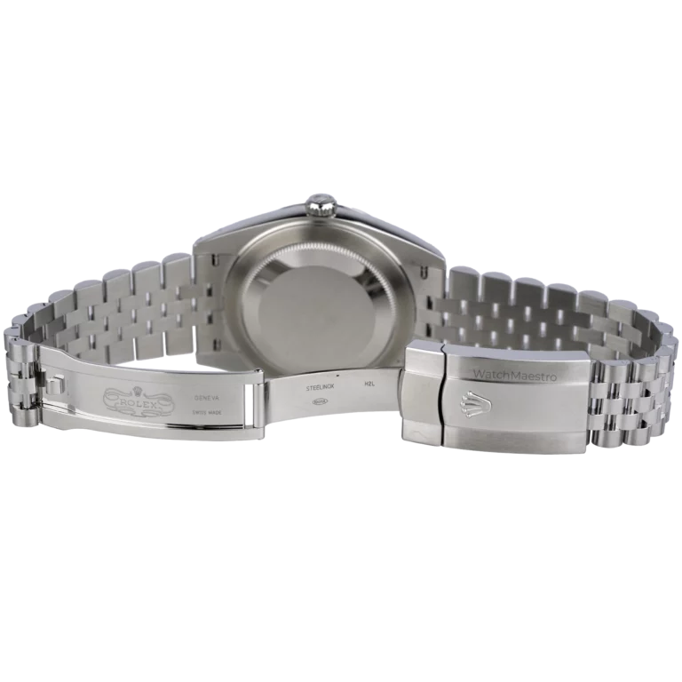 رولكس ديت جست 41 بلاك جوبيلي فلوتد 2025 جديدة (8)