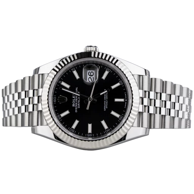 رولكس ديت جست 41 بلاك جوبيلي فلوتد 2025 جديدة (9)