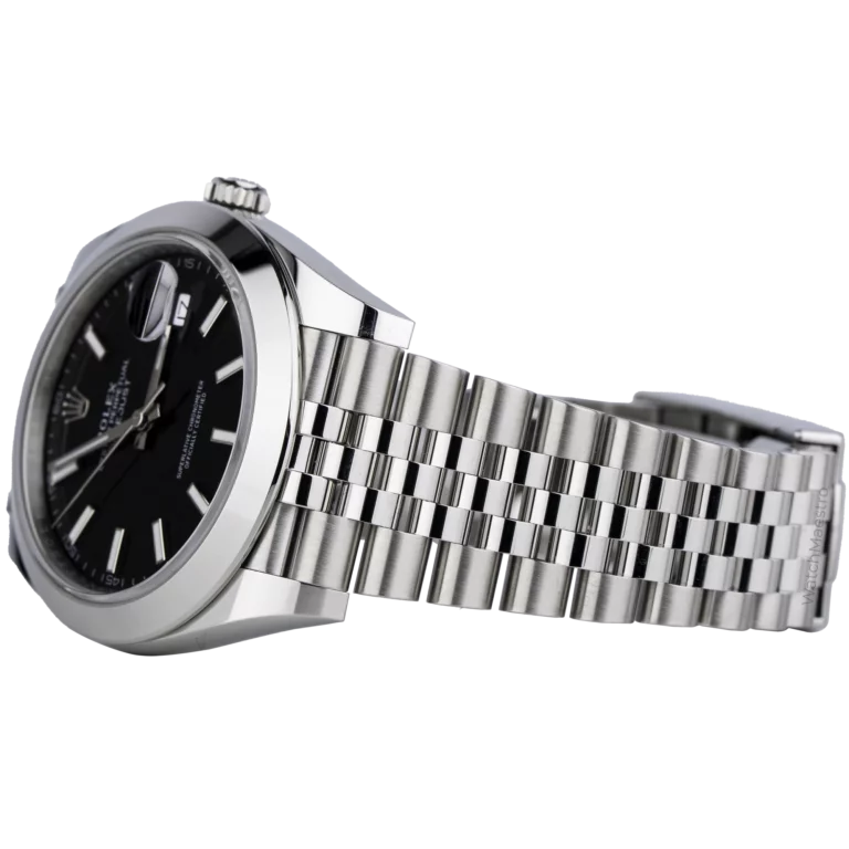 Rolex Datejust 41 Black Smooth Jubilee (3)