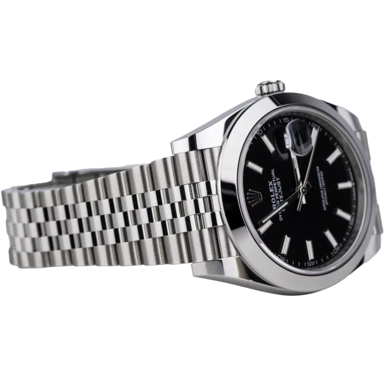 Rolex Datejust 41 Black Smooth Jubilee (4)