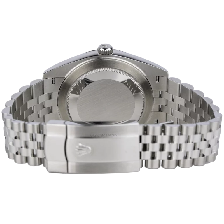 Rolex Datejust 41 Black Smooth Jubilee (6)