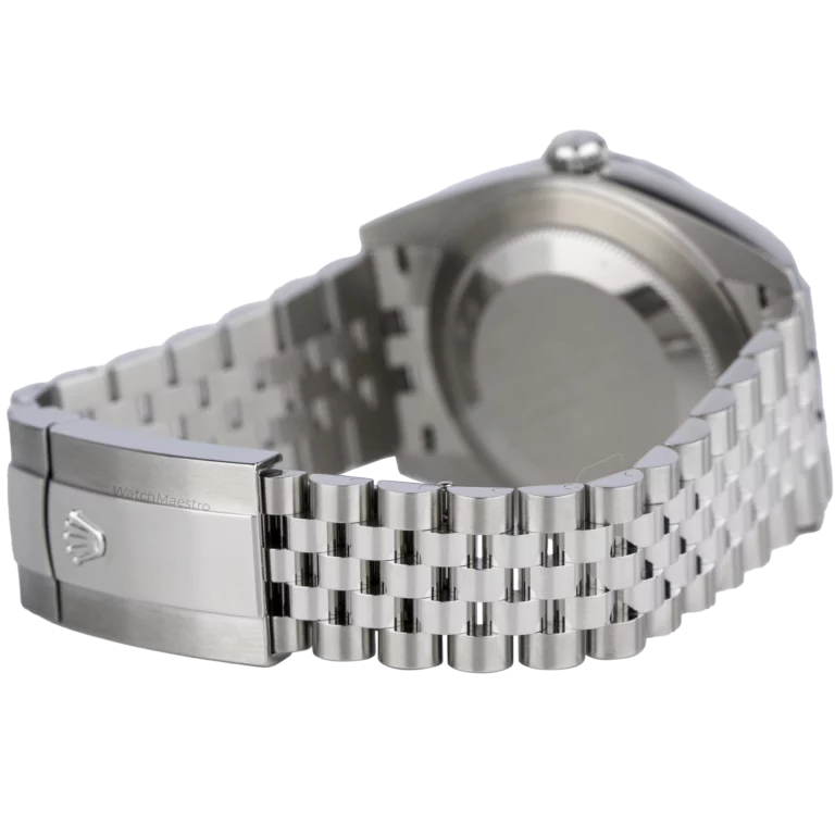 Rolex Datejust 41 Black Smooth Jubilee (7)