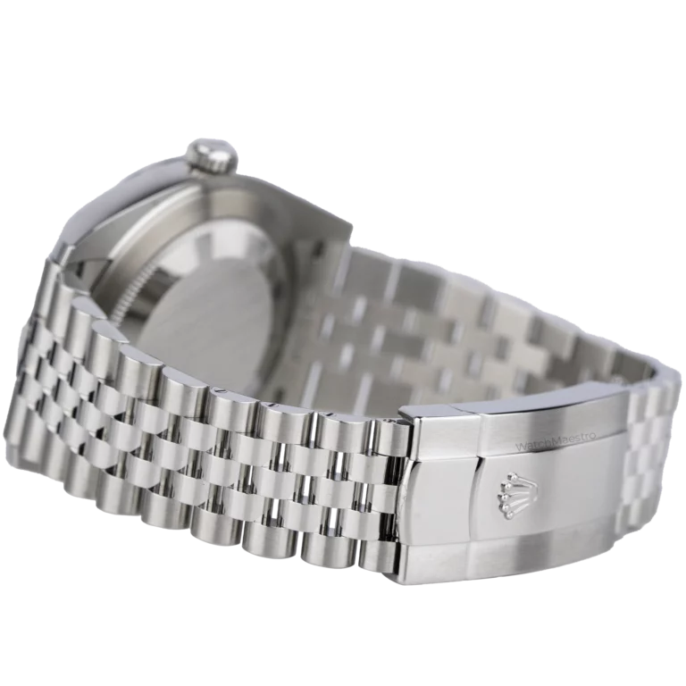 Rolex Datejust 41 Black Smooth Jubilee (8)