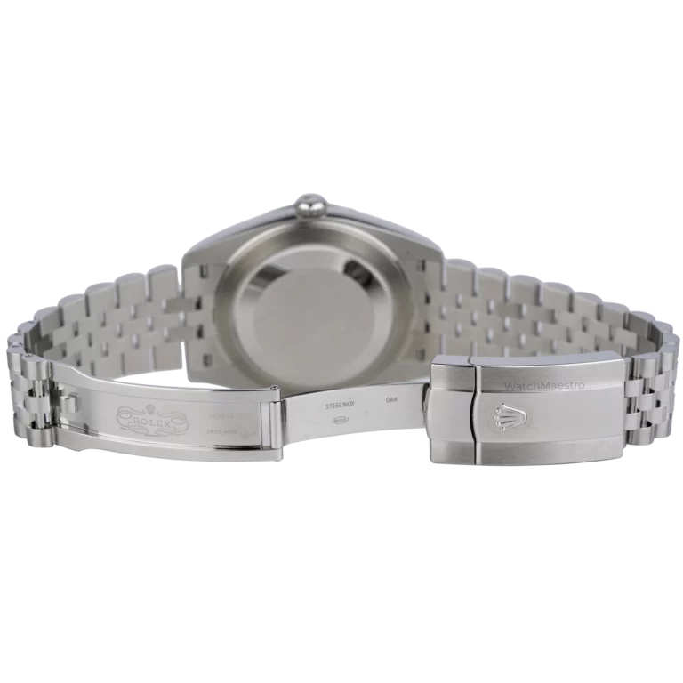 Rolex Datejust 41 Black Smooth Jubilee (9)