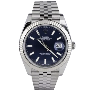 Rolex Datejust 41 Blue Jubilee Fluted 2025 New (1)