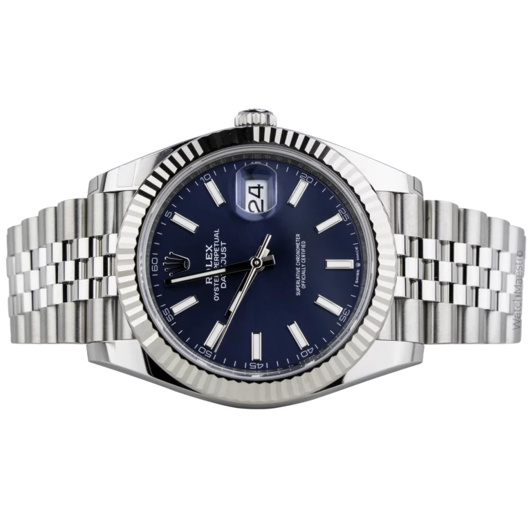 Rolex Datejust 41 Blue Jubilee Fluted 2025 New (2)
