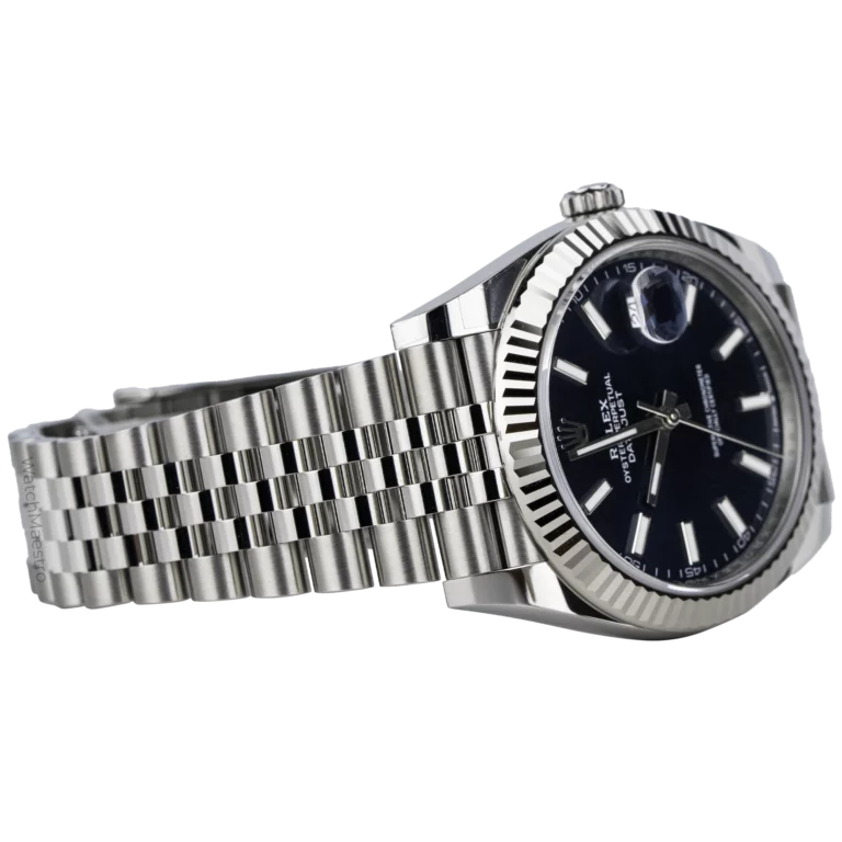 Rolex Datejust 41 Blue Jubilee Fluted 2025 New (4)