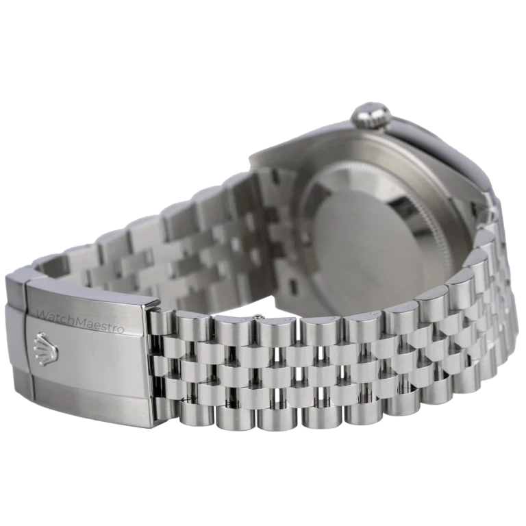 Rolex Datejust 41 Green Fluted Jubilee (7)