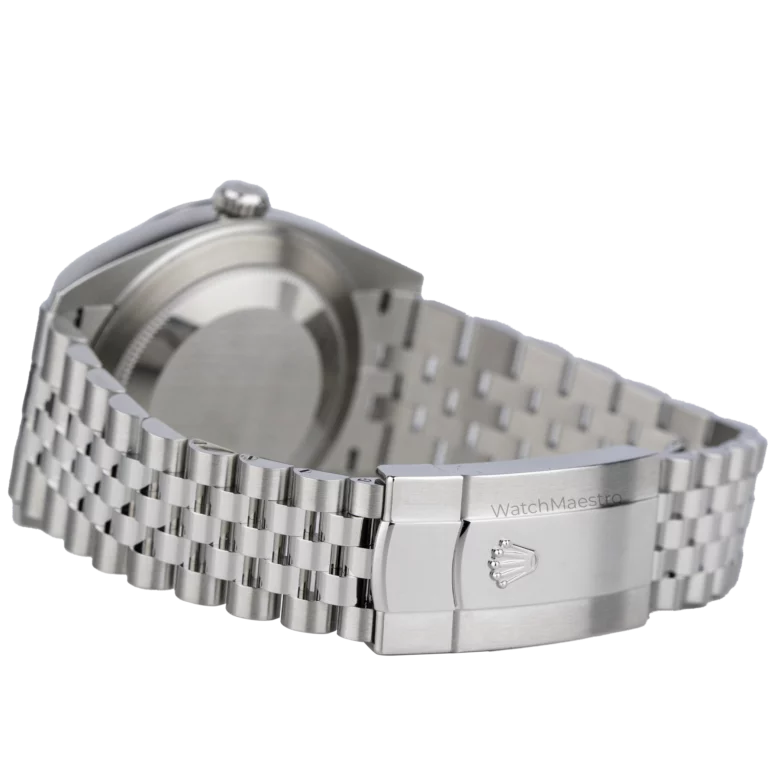 Rolex Datejust 41 Green Fluted Jubilee (8)