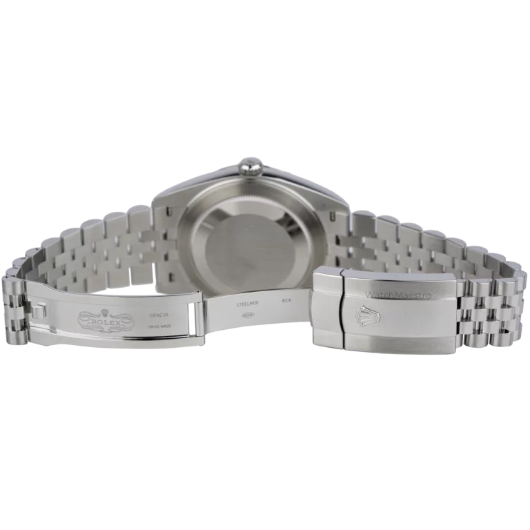 Rolex Datejust 41 Green Fluted Jubilee (9)