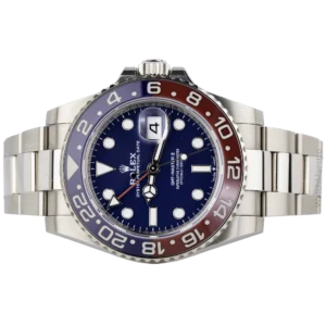 Rolex GMT Master II White Gold Blue Dial (2)