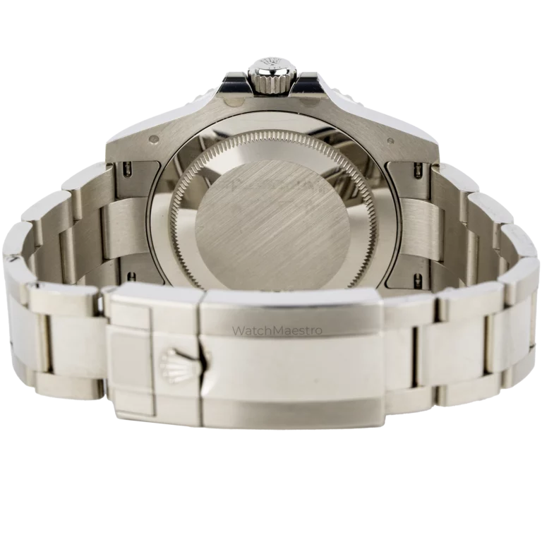 ساعة رولكس جي إم تي ماستر II من الذهب الأبيض ومينا زرقاء (6)