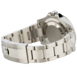 ساعة رولكس جي إم تي ماستر II من الذهب الأبيض ومينا زرقاء (7)