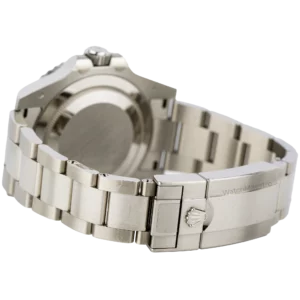 ساعة رولكس جي إم تي ماستر II من الذهب الأبيض ومينا زرقاء (8)