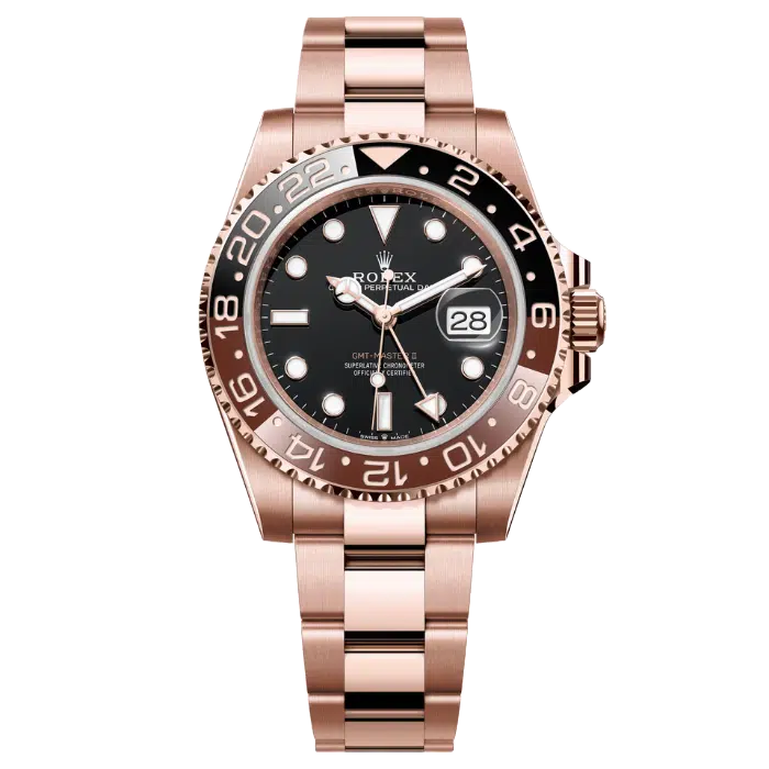 Rolex GMT Rootbeer Full Rose Gold