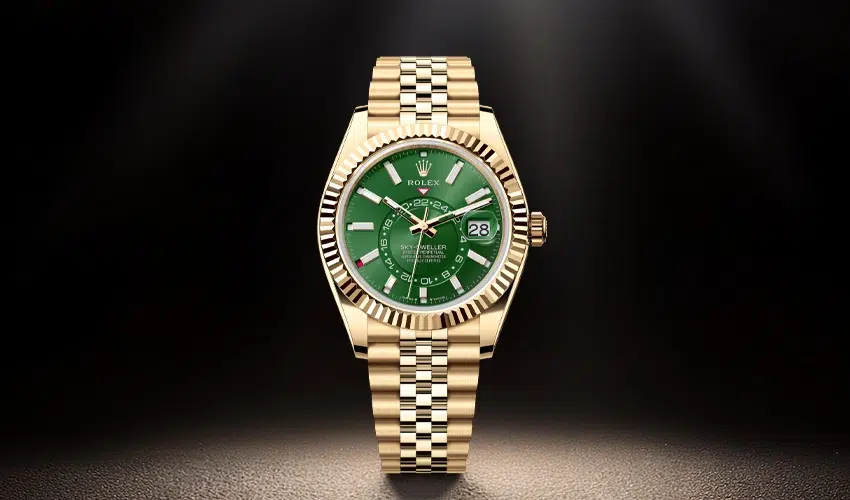 Rolex Sky Dweller Green Dial leaked