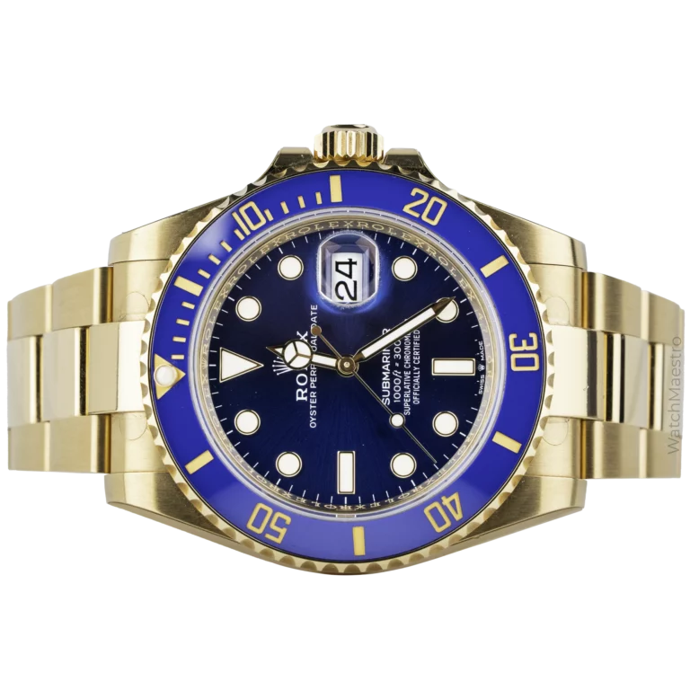 Rolex Submariner Full Yellow Gold Blue Dial (2)