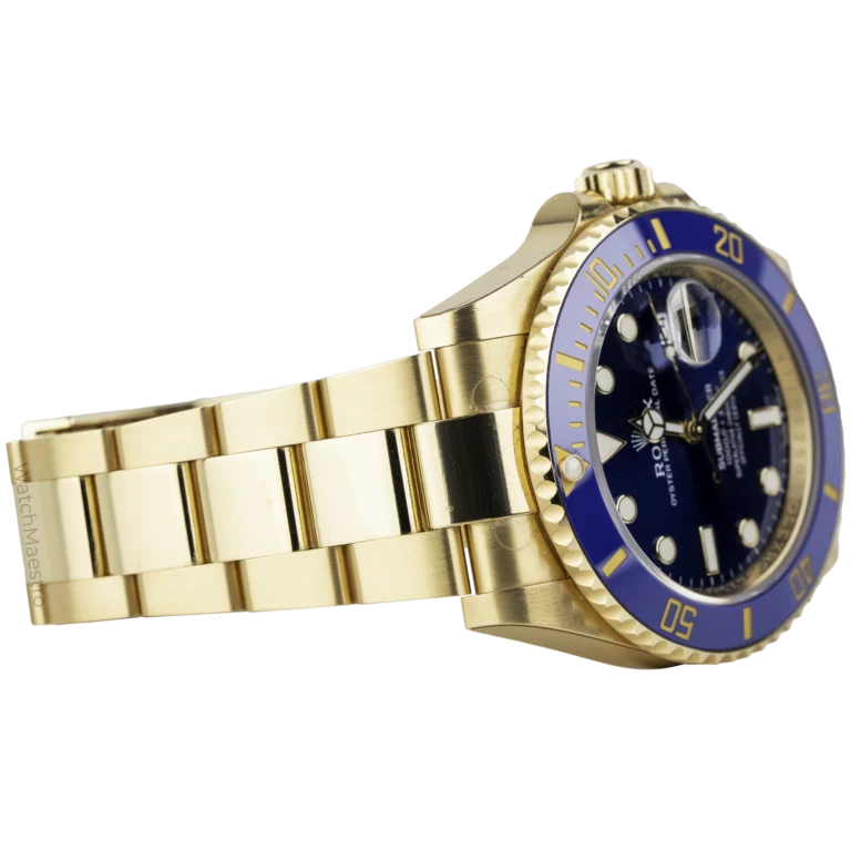 Rolex Submariner Full Yellow Gold Blue Dial (4)