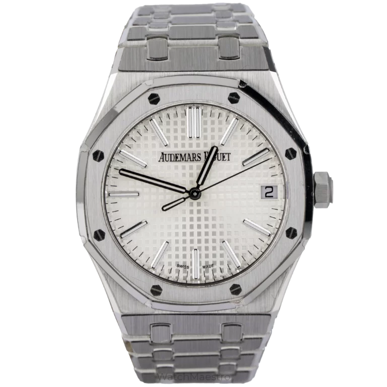 AP Royal Oak 15510ST White Dial Steel (1)