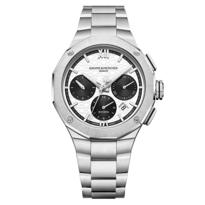 Baume & Mercier Riviera White Chrono