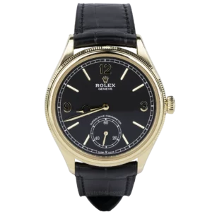 Rolex 1908 YG Matte Black (1)